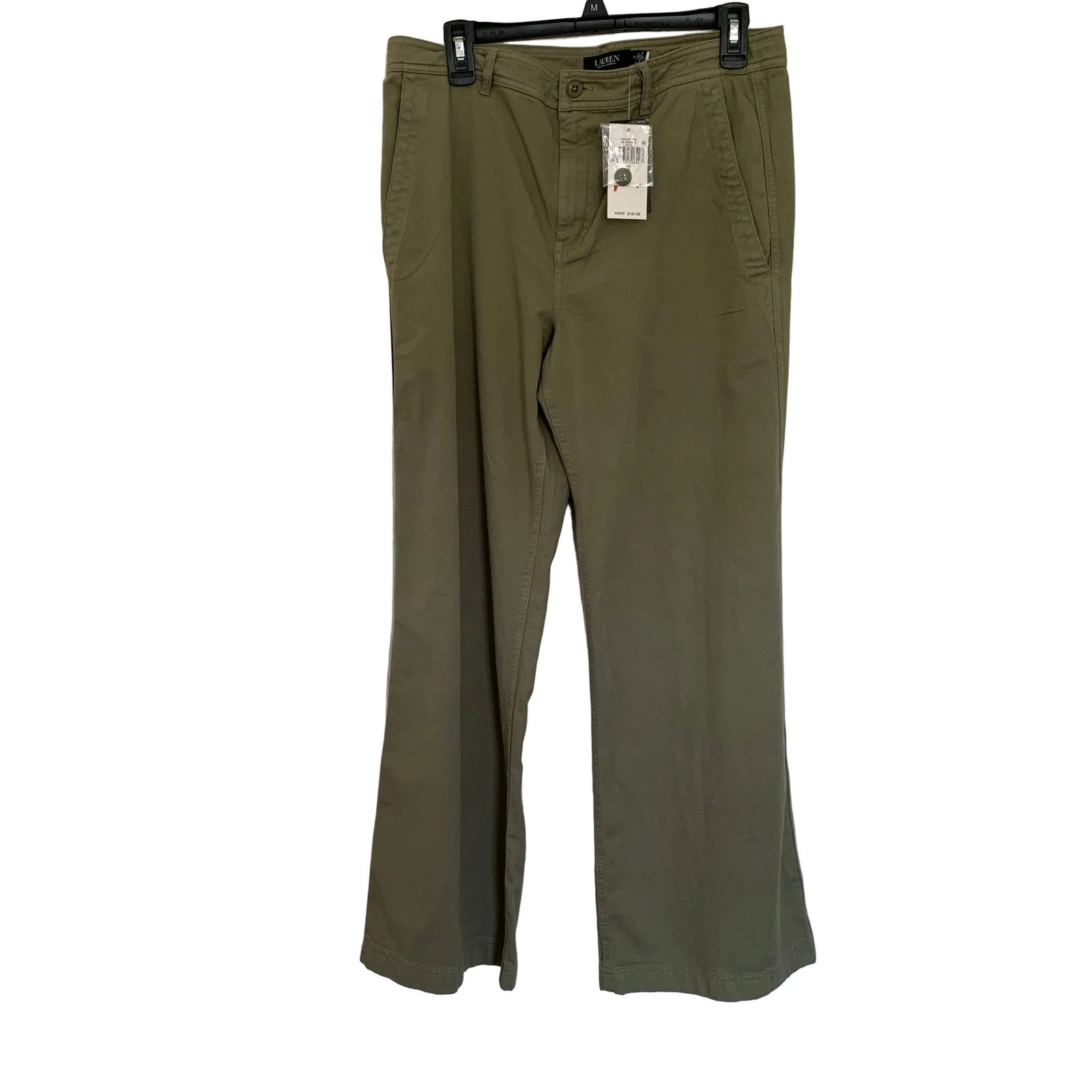 Lauren Ralph Lauren Women’s Nwt Green Wide Leg Jeans Size 8